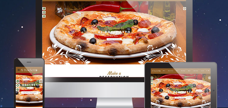 Al Boschetto Website Design Showcase